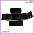 Черный ABS красоты Дело алюминиевой раме составляют чемодан для косметики (SACMC065)